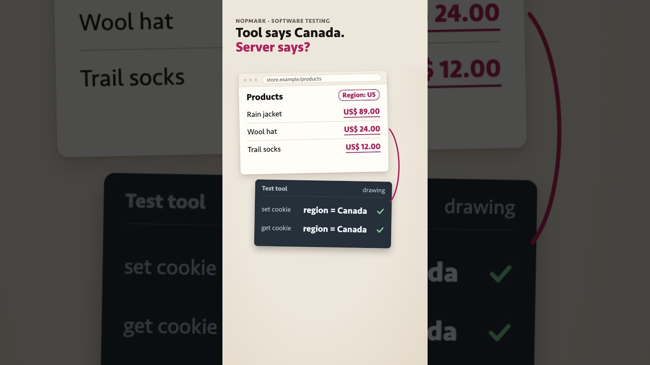 The test tool said the cookie changed. The server got the old one ...