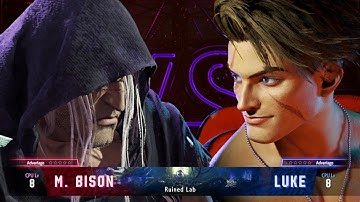 SEASON 2 M. Bison vs Luke (CPU8 vs CPU8) series 1