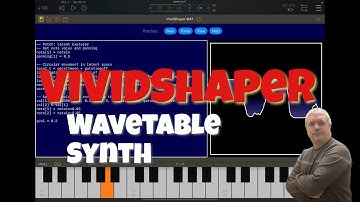 VividSynths VividShaper Wavetable Synth - Getting Started / Demo