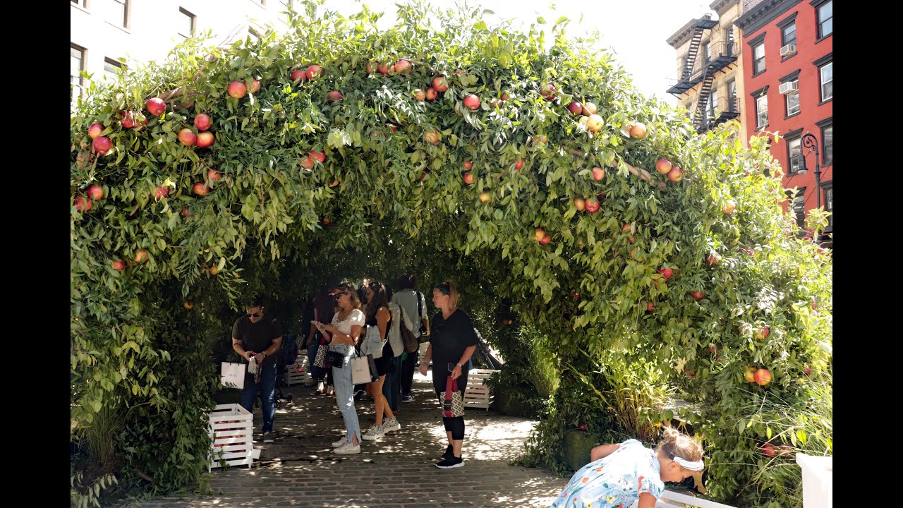 Kate Spade Apple Orchard NYC - YouTube