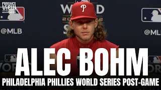 Alec Bohm Reacts to Bryce Harper Sharing Information With Him & Reflects on Journey With Phillies