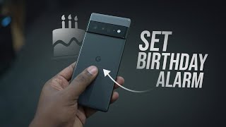 How to Set Birthday Alarm in Android (tutorial) screenshot 5