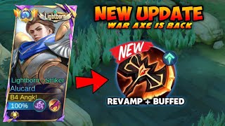FINALLY REVAMPED WAT AXE IS BACK 🔥 !! | BUILD ALUCARD TERSAKIT 2026 | MLBB