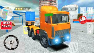 TRUCK und CRANE Simulator - Real Truck Driving - Android GamePlay - Car games screenshot 3