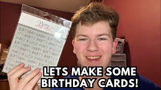 Let’s Make Some Birthday Cards LIVE! 🔴
