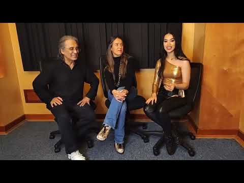 King Clave y Silvia Zepeda con Roxana Soler “La Ardilla” de la “Ke Buena”
