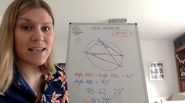 Circle Theorem - Part 3 Grade 8 questions