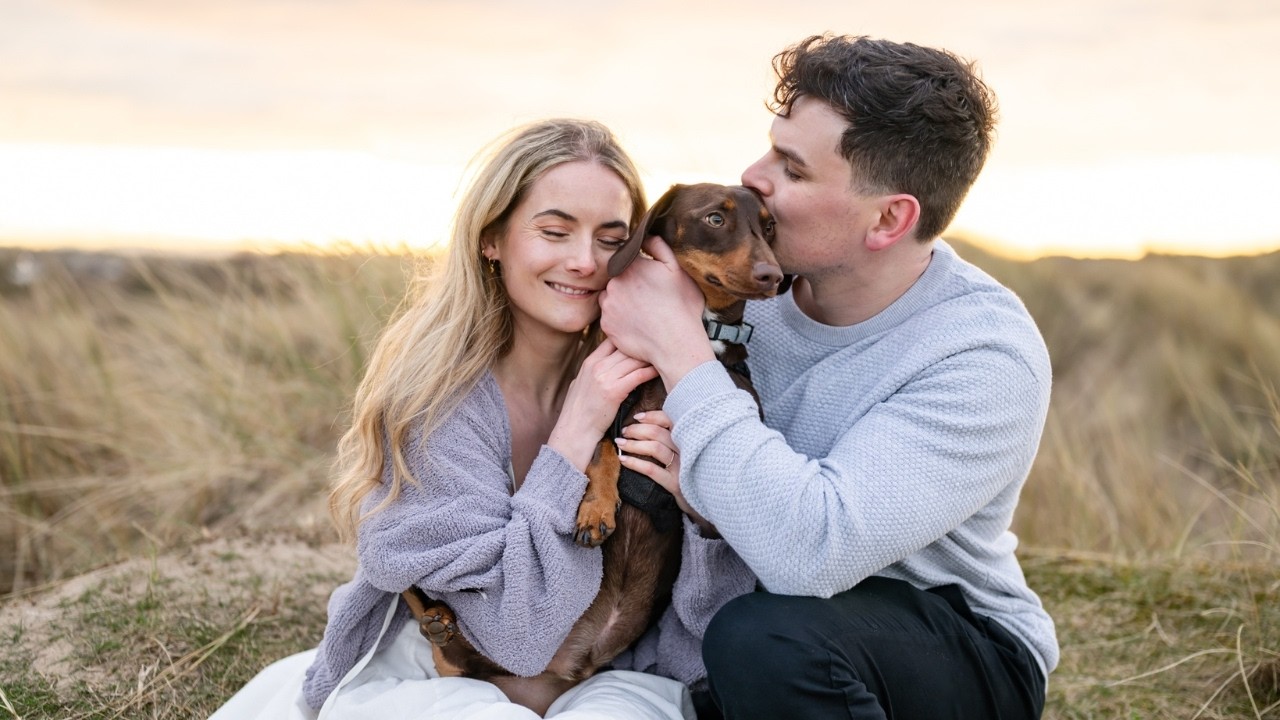 North Wales Beach Engagement Session | Chloe Bolam Photo & Film
