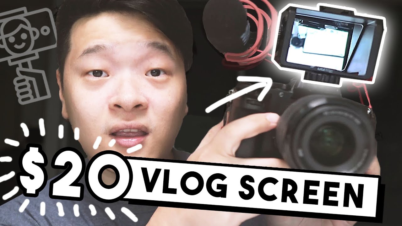  UURig Vlog Selfie Flip Screen for Mirrorless Camera