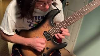 Jason Richardson guitar licks - Hos Down intro cover