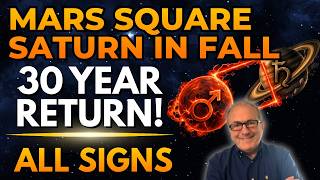 Mars Square Saturn 30 Year Return In Fall - where Mars and Saturn are most unstable All Signs