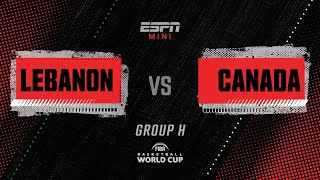 FIBA World Cup Mini: Canada vs. Lebanon | Extended Highlights