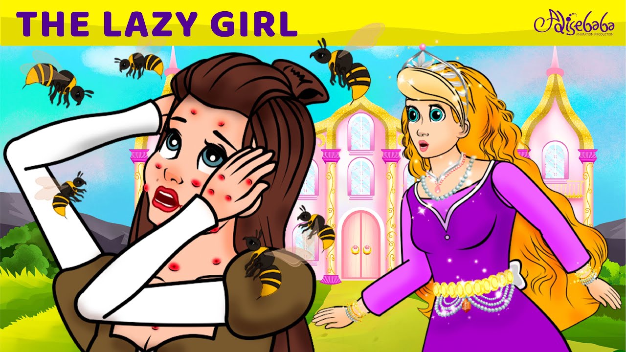 ⁣The Lazy Girl Story | Bedtime Stories for Kids in English | Fairy Tales