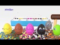 Яйца с сюрпризом и молоток Surprise Eggs 2 Развивающий мультик для детей 