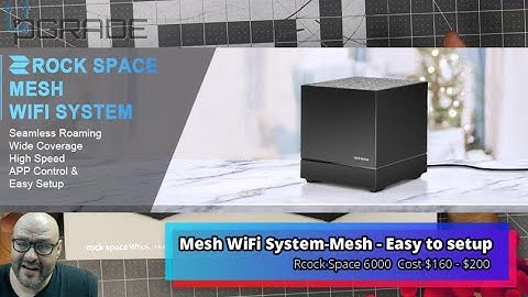 Mesh WiFi System-Mesh - Easy to setup