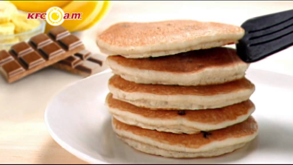 KFC a.m. Chocolate Banana Pancakes YouTube