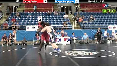 Cadet 285 - Terren Carter (Delaware) vs. George Hu...