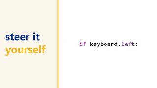 Steering a sprite with the keyboard in pygame zero (keyboard.left)
