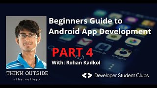 Beginners Guide to Android App Development: Part 4