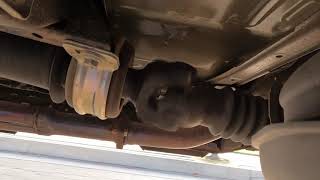 Tacoma Driveshaft at Carrier Bearing