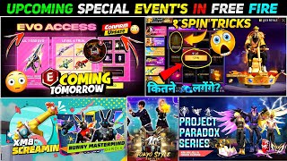 Upcoming Events In Free Fire🤯| Free Fire New Event | Ff New Event | New Even Ff | Ff New Event Today
