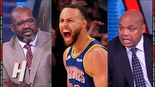 Inside the NBA Crew Reacts to Stephen Curry Breaking Ray Allen's 3-Point Record