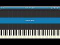 Summer Delay (ClariS)耳コピFULLカバー MIDI synthesia