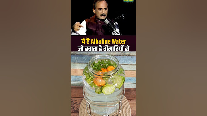 How to make Alkaline Water? #acharyamanishji #shorts #ashortaday