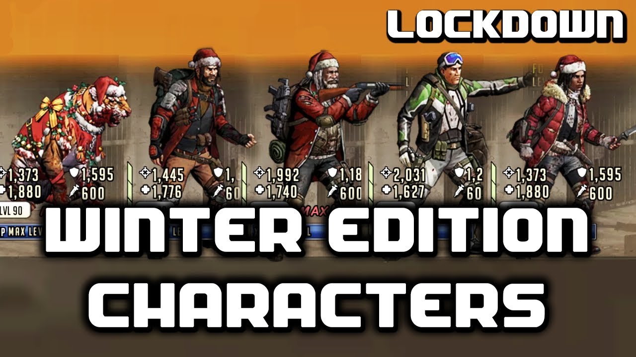 TWD RTS: Winter Edition Characters - The Walking Dead: Road to Survival