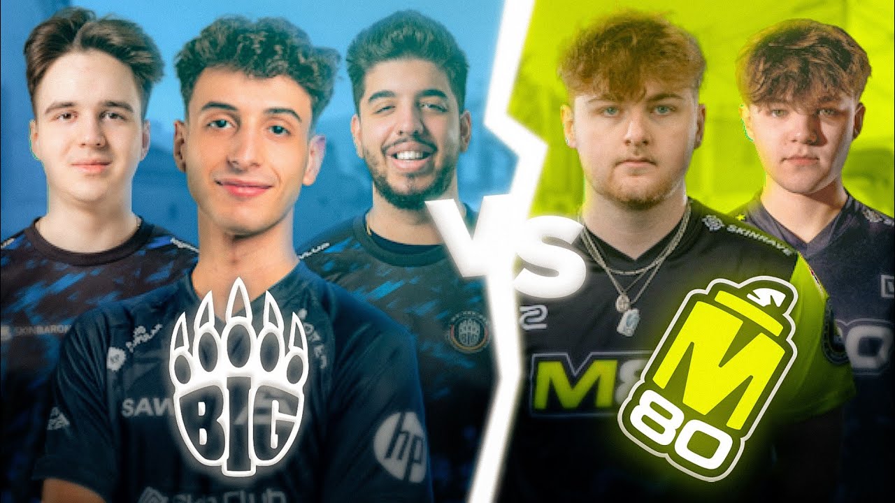 SHR & BIG (GR1KS & JDC) VS M80 (JBA & LAKE) NA FACEIT | CS2