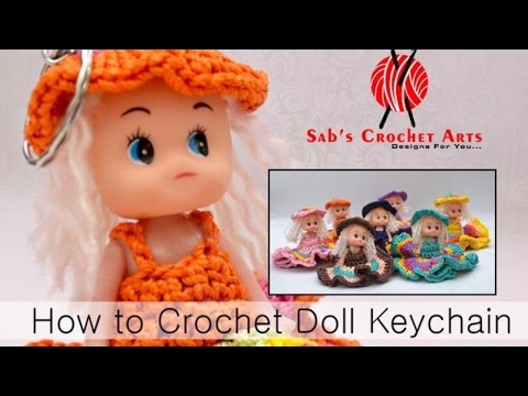 How to Crochet Doll KeyChain