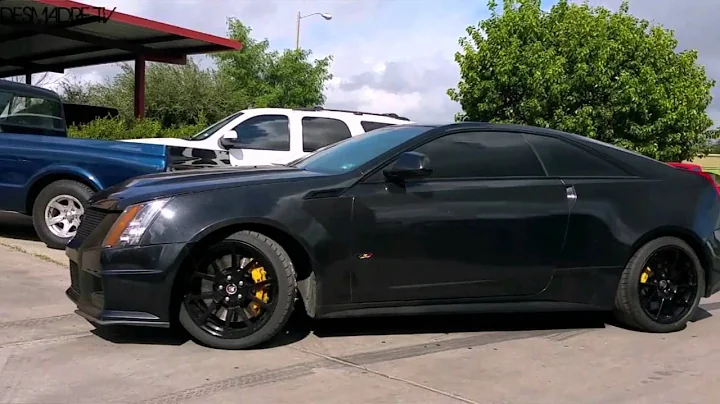 2014 CADILLAC CTS-V COUPE CAMMED + cold start up 💯
