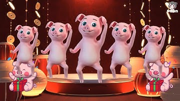 Heo Hồng Nhảy Nhạc Dance - Liên Khúc Đàn Heo Con - Heo Ú Na Ú Nần Hot TikTok - Nhạc Khu Trò Chơi