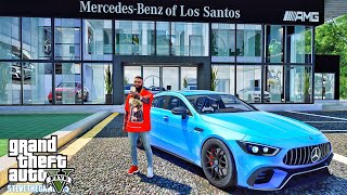 Mercedes Benz Dealership in GTA 5| GT63| Let's Go to Work| GTA 5 Mods| 4K