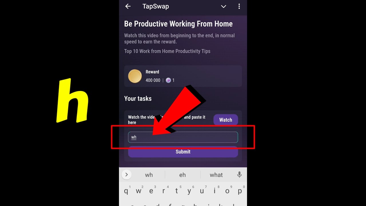 be-productive-working-from-home-tapswap-code-today-1-september