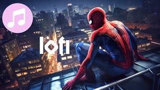 spidey vibing to marvel lofi music 🎵 beats to relax/study to