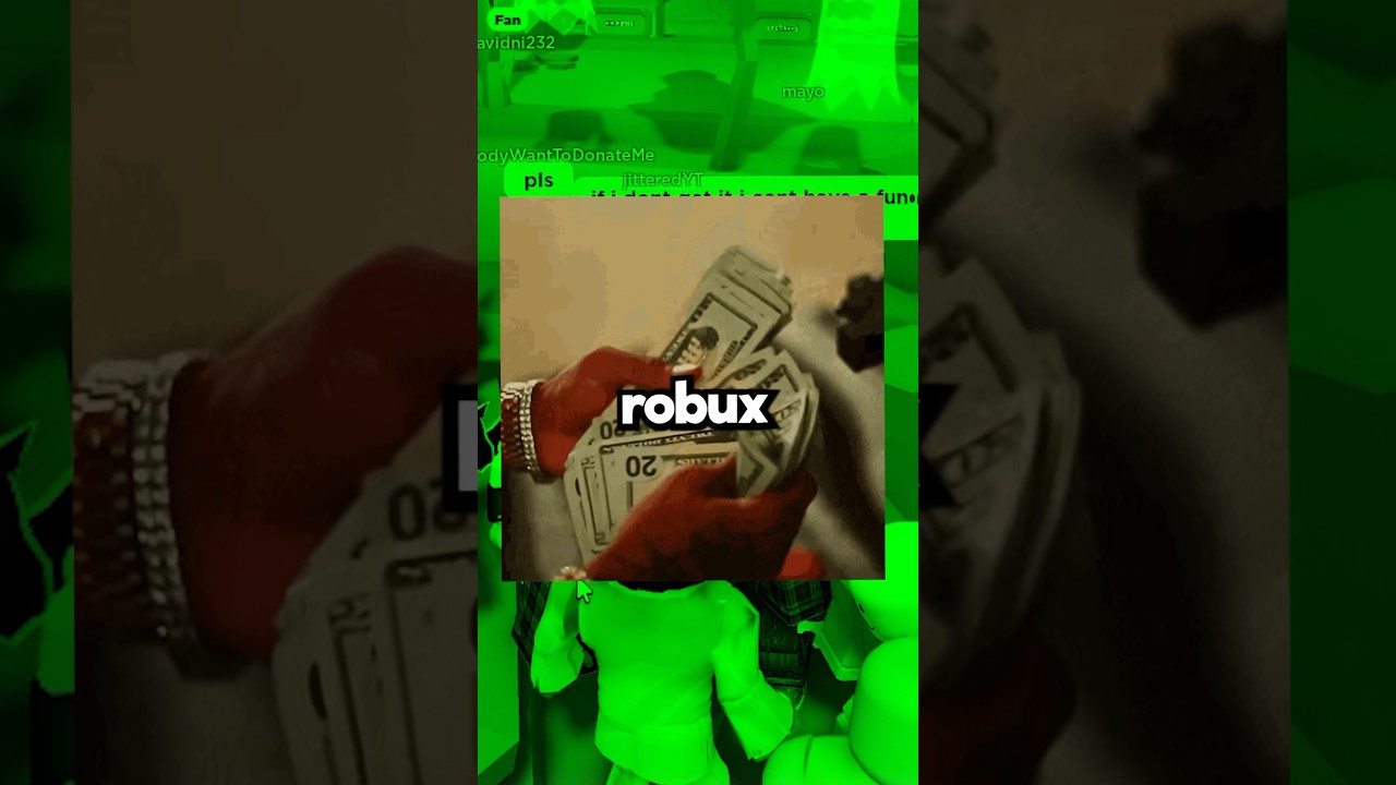 Helping the nicest Roblox player
