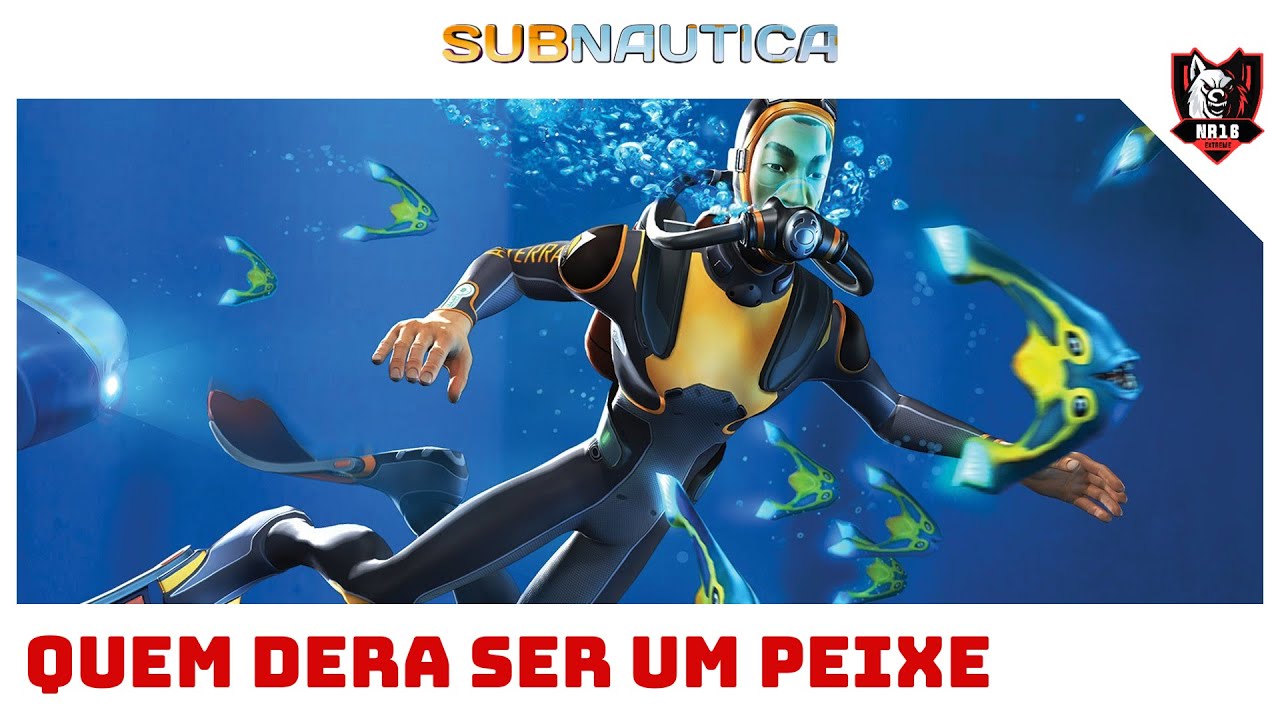 Subnautica - Atrás do Seaglide