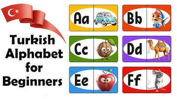 Turkish Alphabet for Beginners | Visual Learning