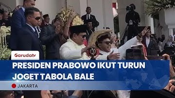 Istana Merdeka Heboh Digoyang Joget  Tabola Bale Selepas Upacara Pengibaran Bendera Merah Putih