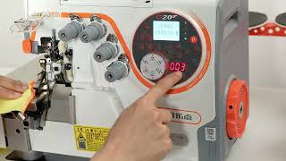 Lordi O20 iot overlock machine, auto counting