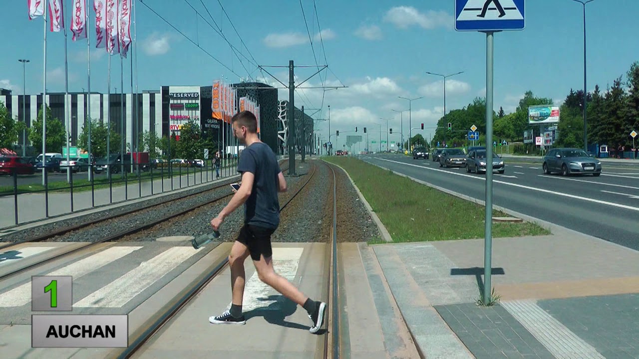 Tramwaje Olsztyn 2019 linia 1