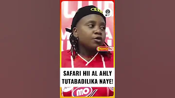 Shorts SAFARI HII AL AHLY TUTABADILIKA NAYE 