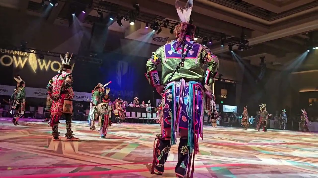 Men's Woodland Special by Gozy White & family @ Pechanga powwow 2024 | session 1 | Friday night