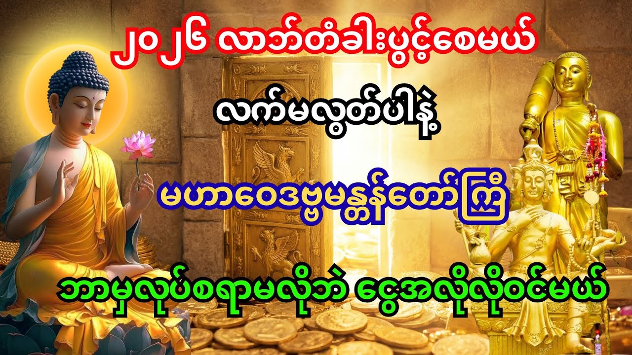 #ရွှေတံခါး‌ငွေတံခါးများပွင့်စေပြီး