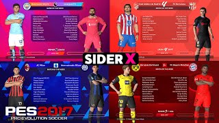PES2017 SIDER X 2025 MULTI SWITCHER FULL UPDATE
