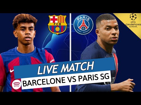 Image of 🔴 BARCELONE - PSG LIVE / 🔥ALLEZ PARIS! / 🚨LA VICTOIRE OU RIEN! / LIGUE DES CHAMPIONS / UCL / LDC