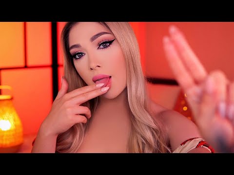 ASMR Spit Painting On You 💦 SUPER Intense and Wet Mouth Sounds