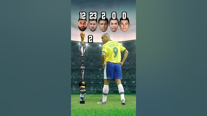 Comparações - Benzema, Messi, Ronaldo Fenômeno, Ronaldinho Gaúcho, Cristiano Ronaldo.