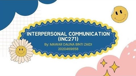 INC271 Individual Video Presentation